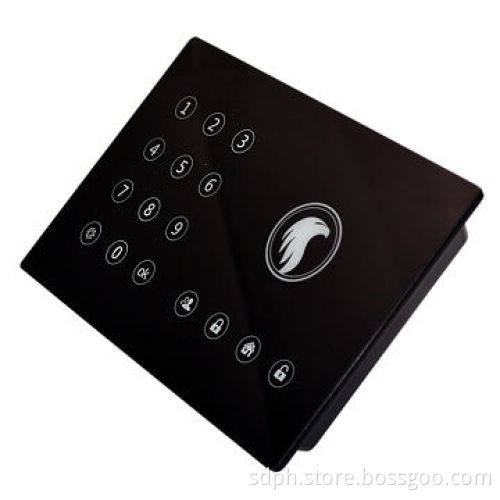 Smart touch alarm system with Touch keypad, enable to arm/disarm/home mode/direct via keypad